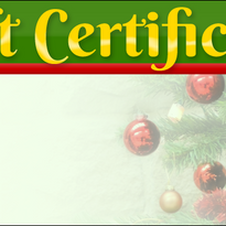 GIFT CERTIFICATE $10